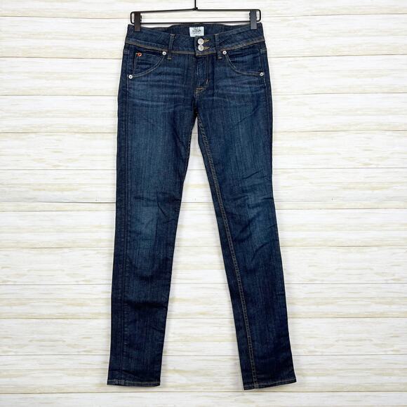 Hudson Collin Skinny Mid Rise Jeans - Picture 2 of 8